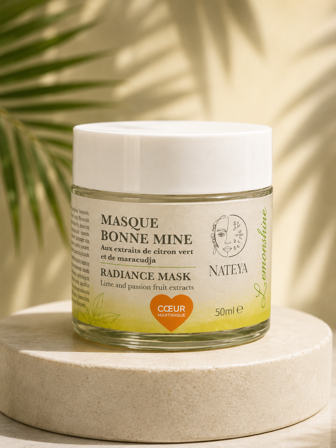 Masque Bonne Mine Citron Vert