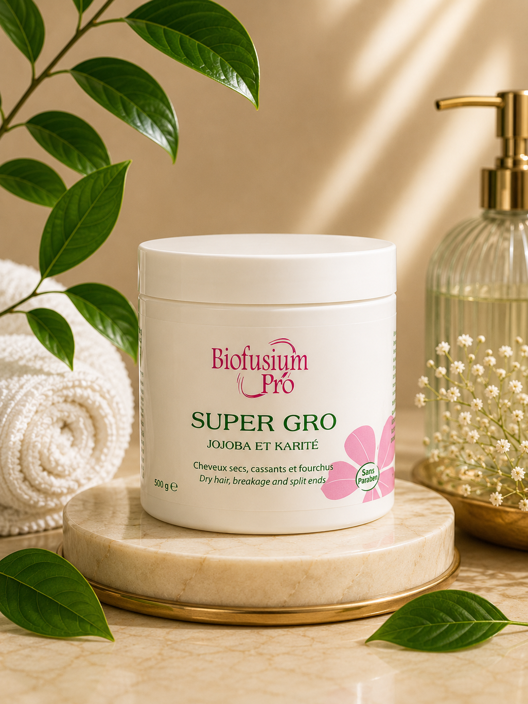 Brillantine Super Gro Vitamines et Karité