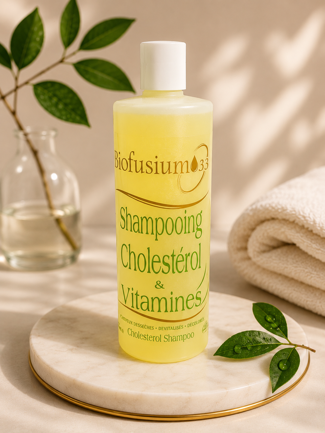 Shampooing Cholestérol et Vitamines