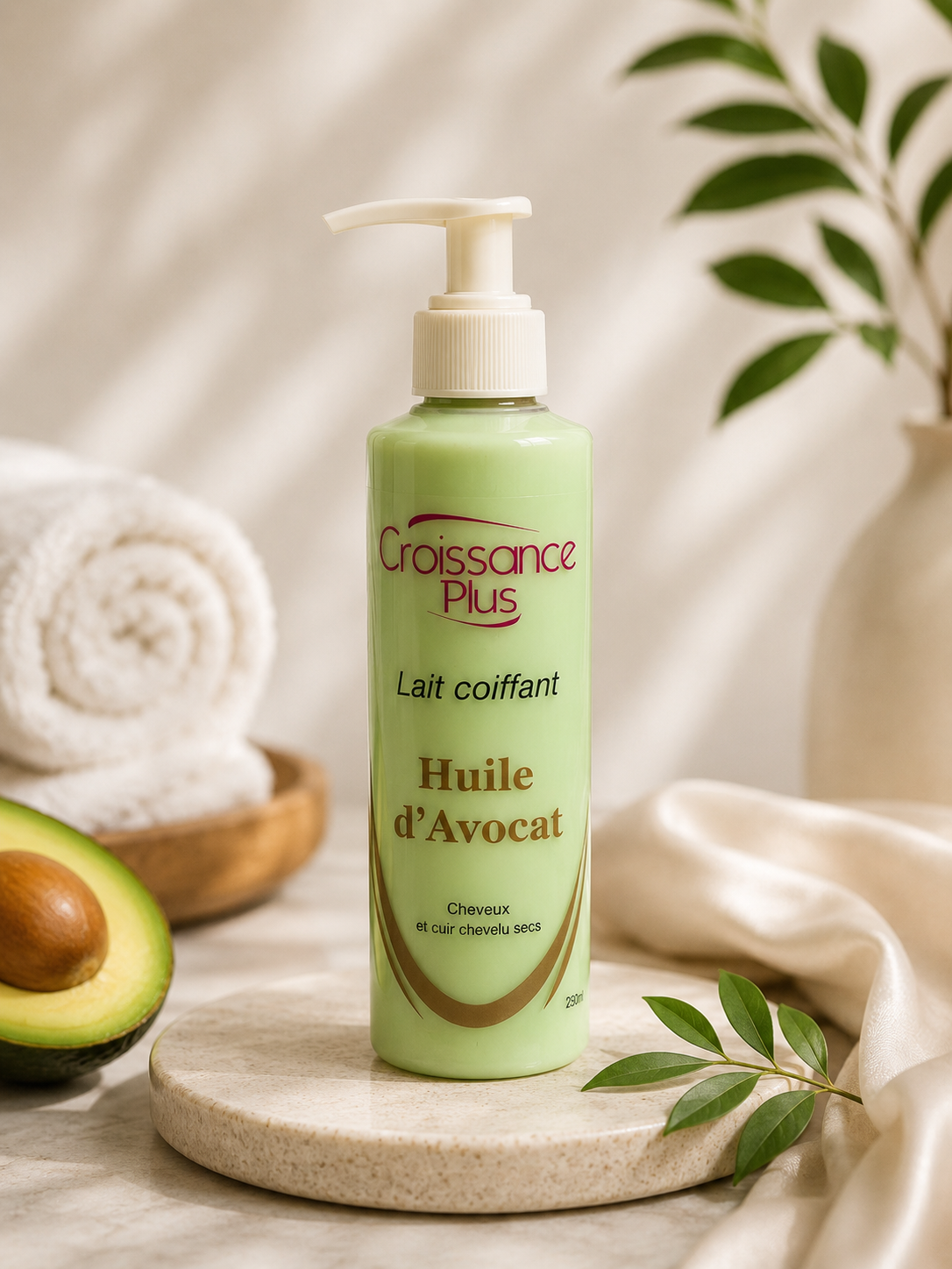 Lait Coiffant à L'Huile d'Avocat