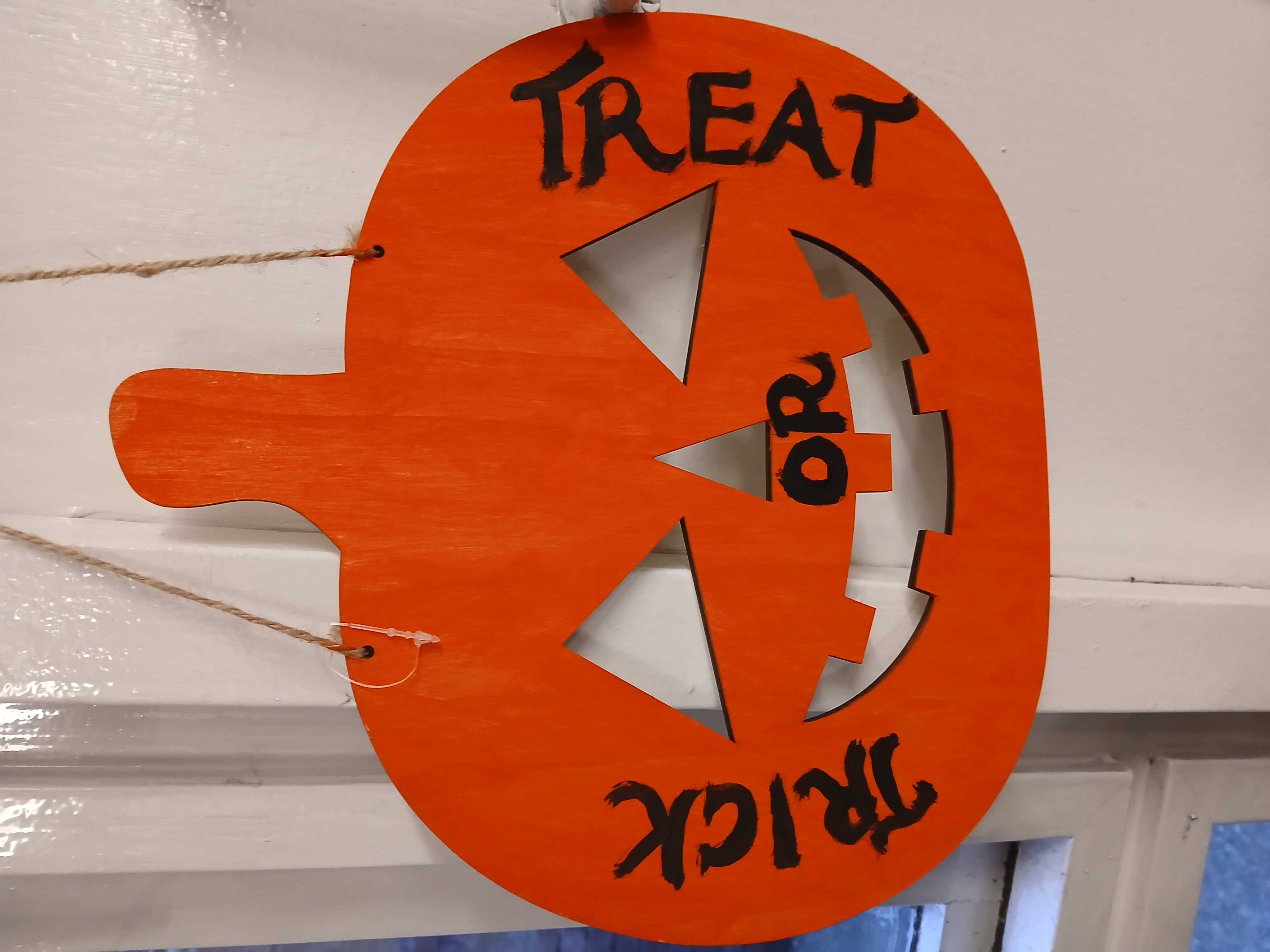 TRICK OR TREAT PUMPKIN