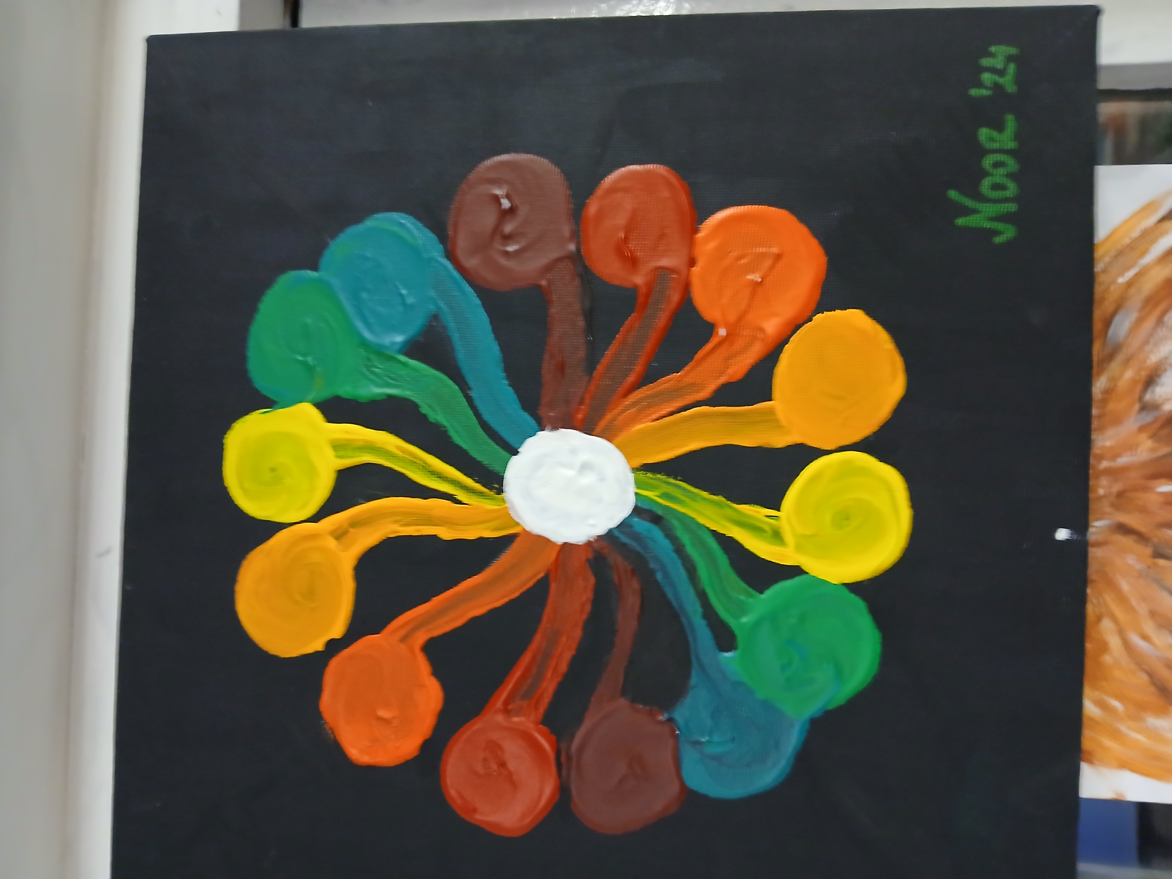 Colorful Abstract Painting