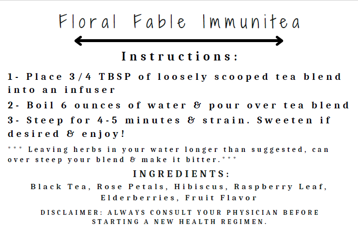 Floral Fable Immunitea