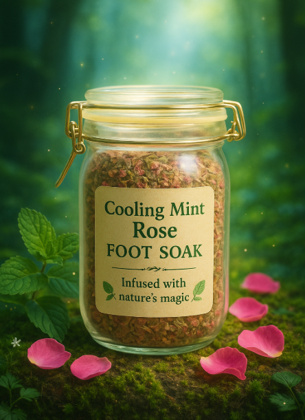 Mint Rose Cooling Foot Soak