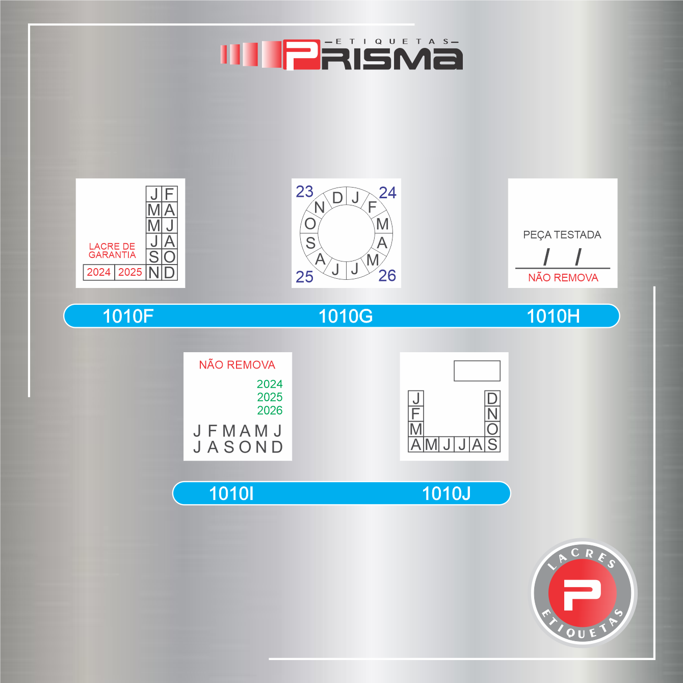 Lacres de Garantia 10x10 mm VOID