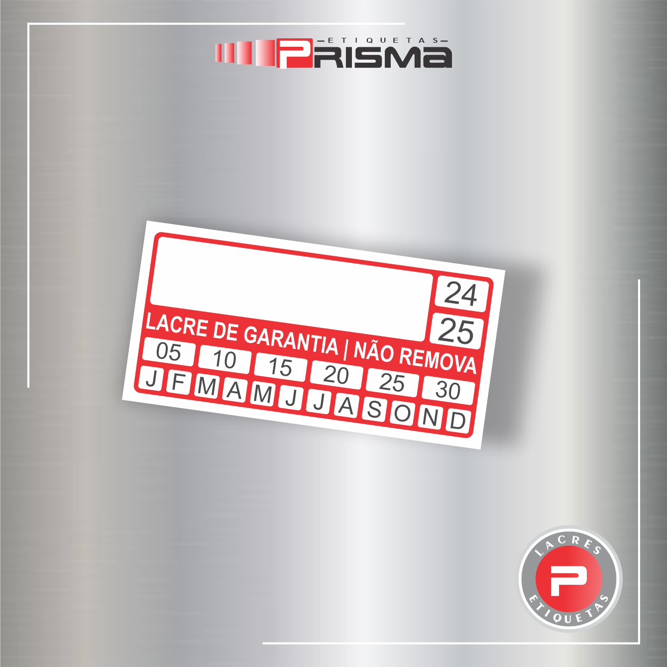 Lacres de Garantia 20x10 mm VOID