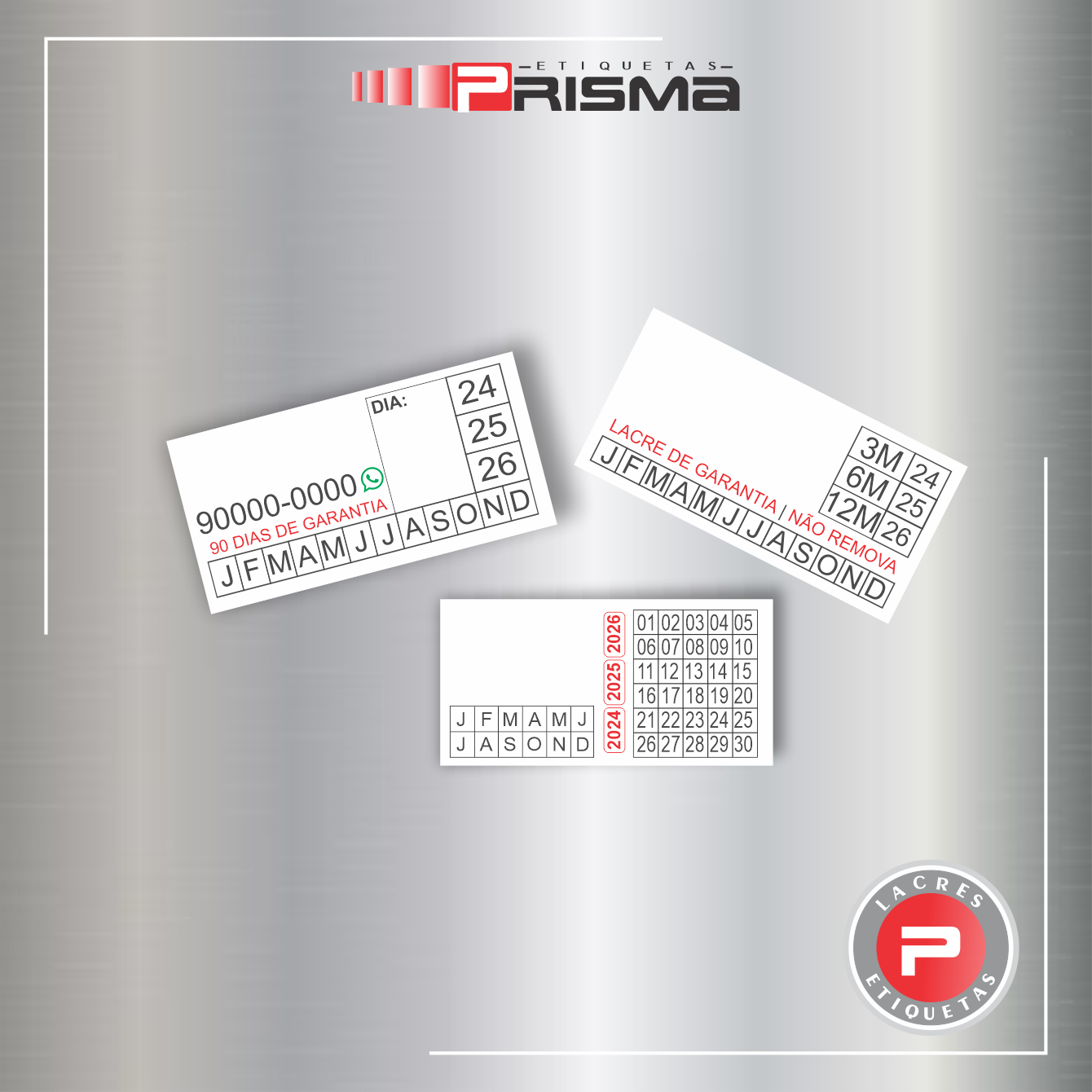 Lacres de Garantia 20x10 mm VOID