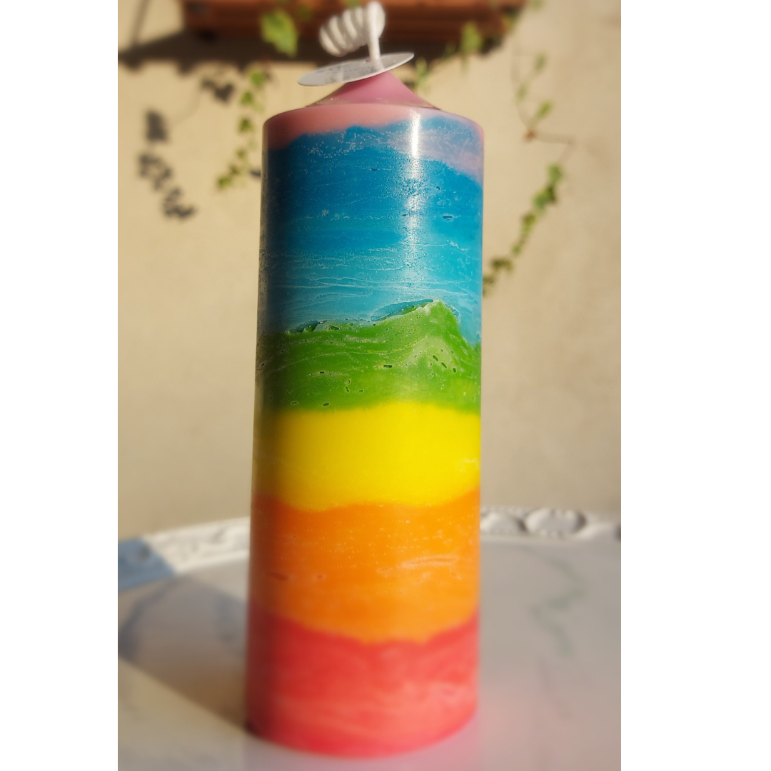 Vela 7 Chakras Bico de Igreja 300 ml.