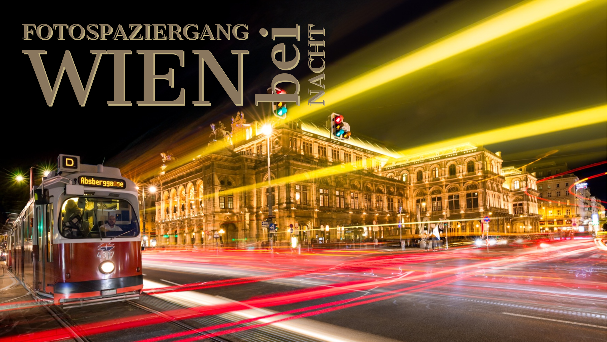 Night Photo Walk Through Vienna (private tour)