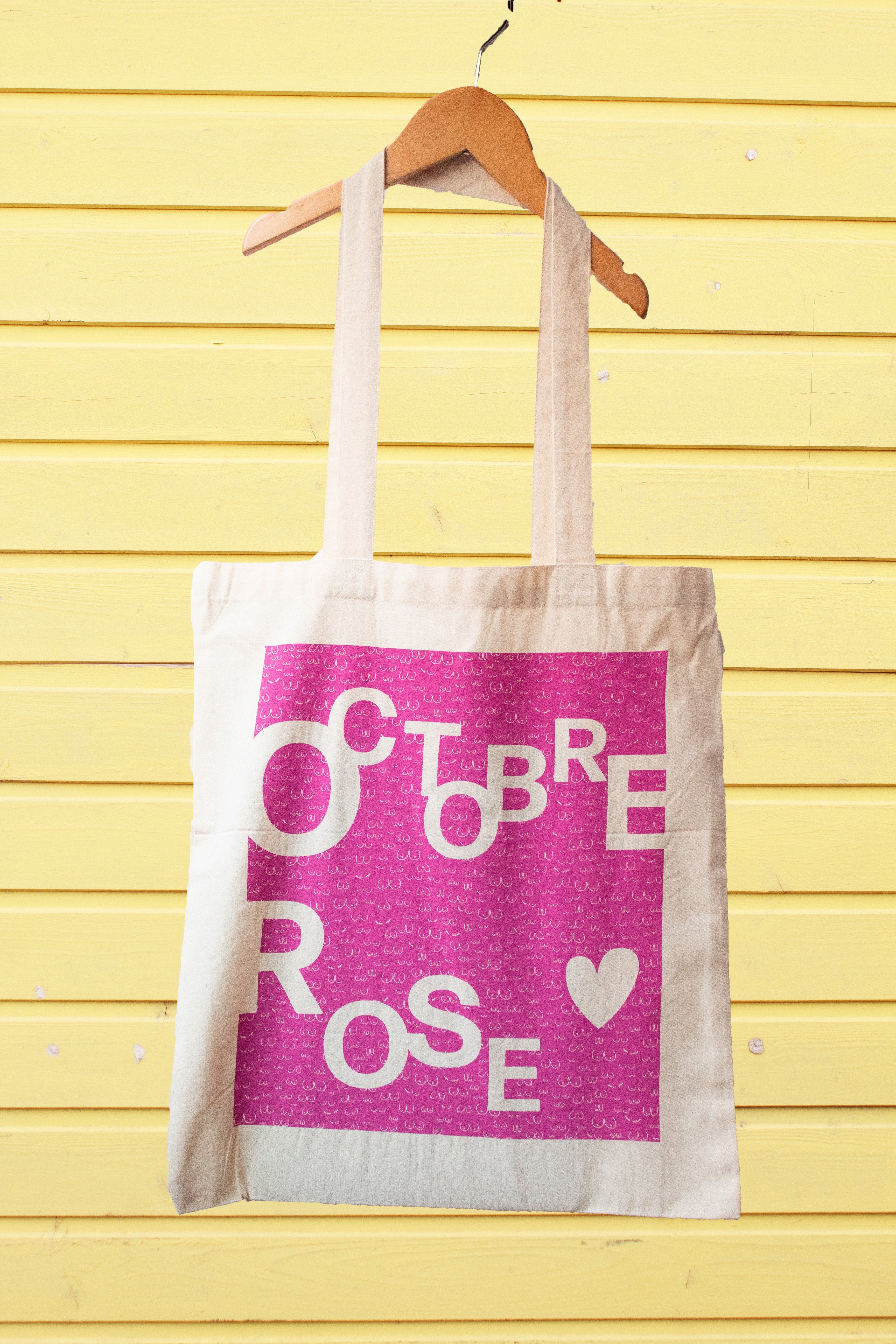 Tote bag Octobre rose