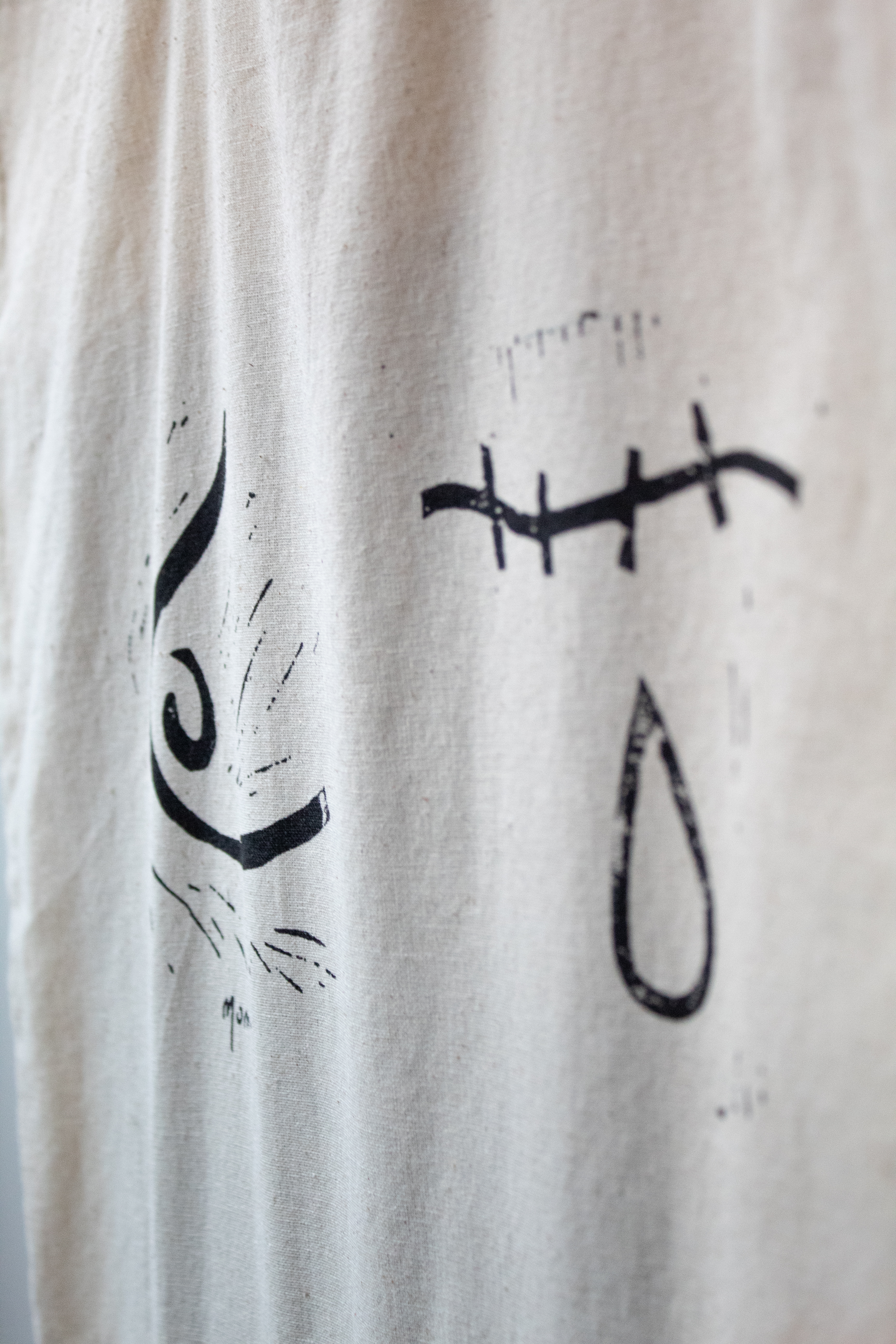 Tote bag l'oeil de Momo