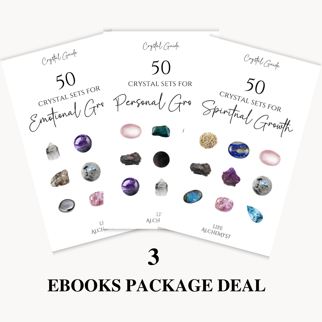 Crystal Sets Collection - 3 x 50 Crystal Sets Combinations