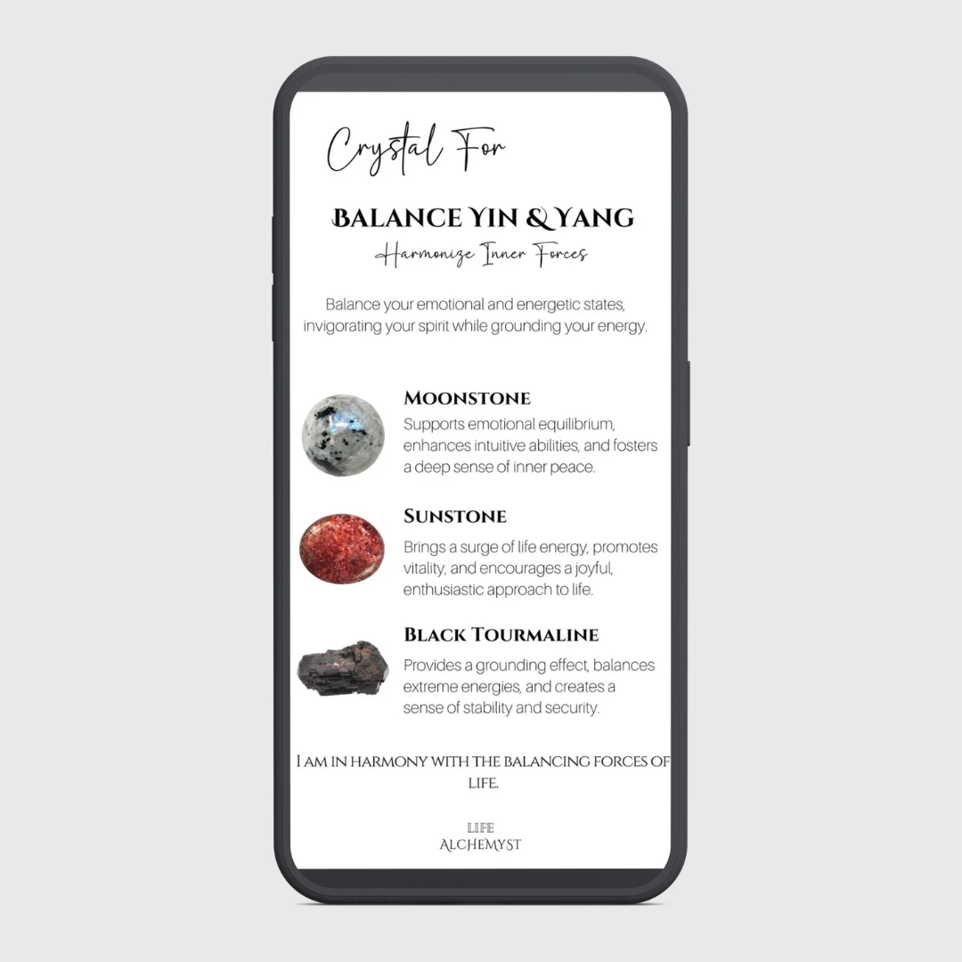 Spiritual Growth - 50 Crystal Sets