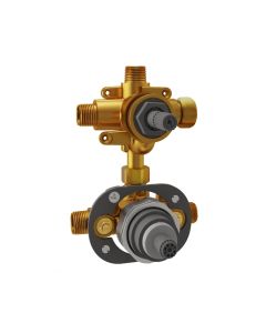 RU521 Flash 2-Way Integrated Shower Diverter Rough-In Valve with Pressure Balance Valve Cartridge
