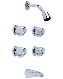 G004643083 Classics Four Handle Tub & Shower Fittings