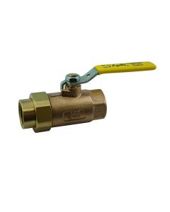 7030301 70-300, 1/2" Bronze 2 Piece Ball Valve with Standard Configuration