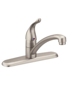 7425SRS Chateau Spot Resist One-Handle Low Arc Kitchen Faucet in Stainless