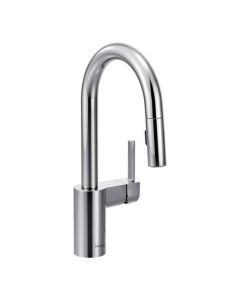 5965 Align Pullout Spray Single Hole Bar Faucet in Chrome