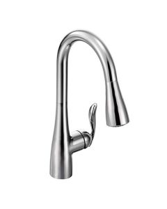 7594C Arbor™ 1.5 GPM Single Handle High Arc Pull Down Kitchen Faucet in Polished Chrome