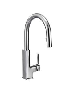 S72308 Sto Pullout Spray Single Hole Kitchen Faucet in Chrome