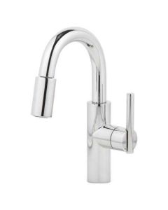 1500-5203/15A Antique Nickel East Linear Pullout Spray High-Arc Bar Faucet