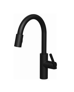 1500-5103/56 1500-5103 East Linear Pull-Down Kitchen Faucet in Flat Black