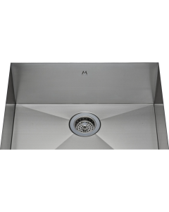 MUS-502SB Flatiron Top Quality Under Mount or Top Mount Kitchen Sink In Stainless Steel