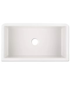 Bond 30 Inch Oslo Series White Farmhouse / Apron Front Kitchen Sink 30"L x 18"W Oslo-30 EB20030