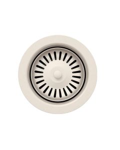 203439 Metal Basket Strainer in Soft White