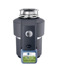 79403-ISE Evolution Septic Assist Garbage Disposal, 3/4 HP in Black Enamel/Gray
