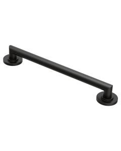 YG0818BL Arris 18" Designer Grab Bar in Matte Black