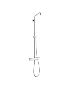 26067001 Croma E Showerpipe without Shower Components in Chrome