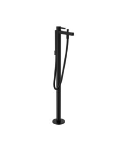 76445671 Finoris 36.25" H Freestanding Tub Filler Trim with 1.75 GPM Handshower in Matte Black (Rough Sold Separately)