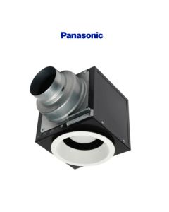   FV-NLF46RES Recessed Inlet for Use with In-Line Panasonic Exhaust Fans In Black