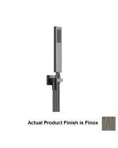 26623#149 Rettangolo 1.75 GPM Handshower Set in Finox