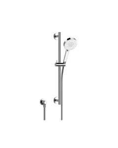 71442-031 Via Manzoni Handshower and Pivotable Sliding Rail Set in Polished Chrome