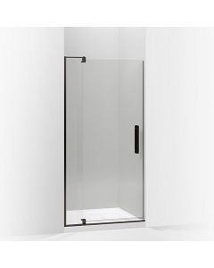 707531-L-ABZ Revelpivot shower door, 70"H x 35-1/8 - 40"W, with 5/16" in Thick Crystal Clear glass with Anodized Dark Bronze frame