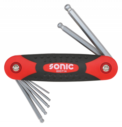 ball key set (folding) 7-pc