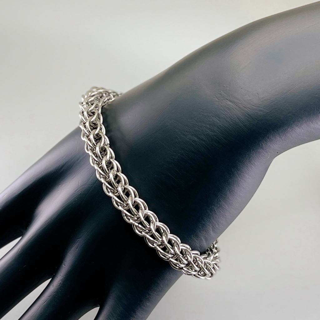 Steel Embrace Chain Bracelet