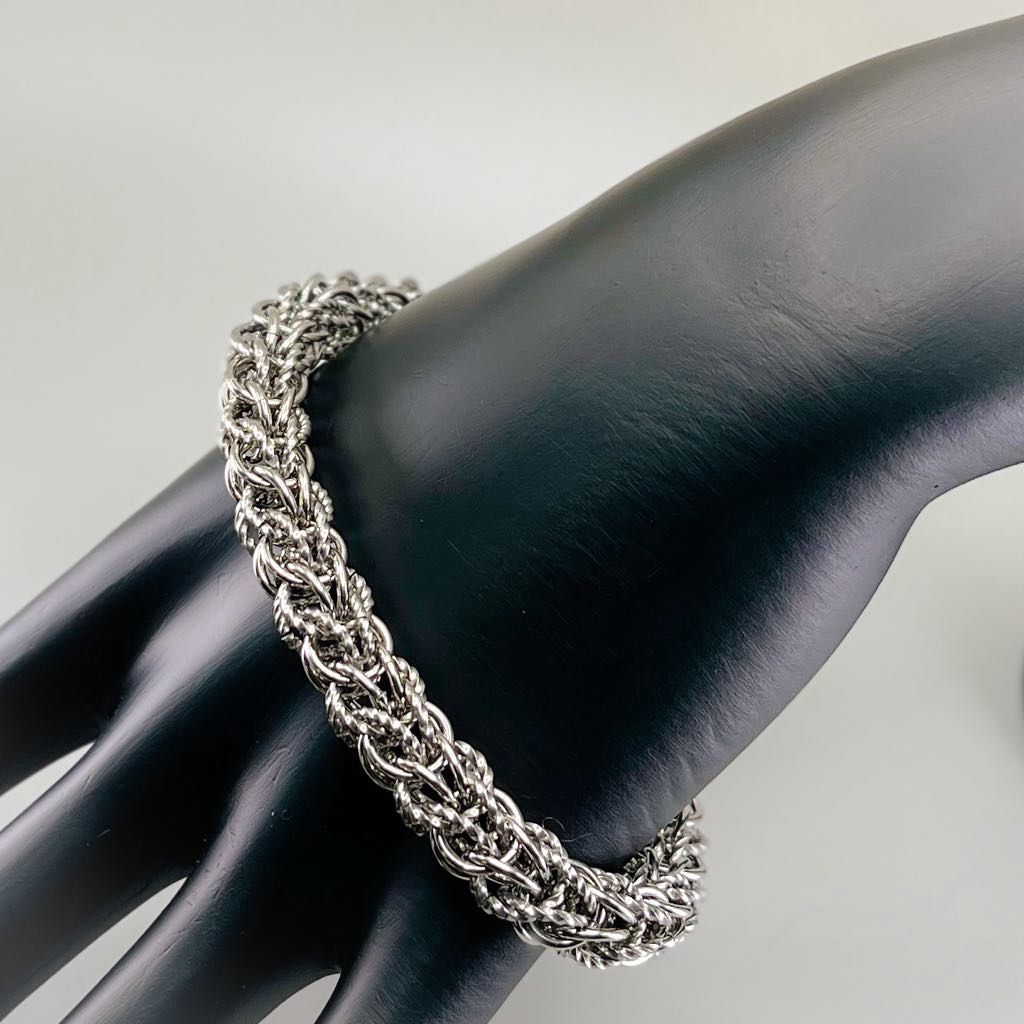 Woven Steel Serenity Bracelet