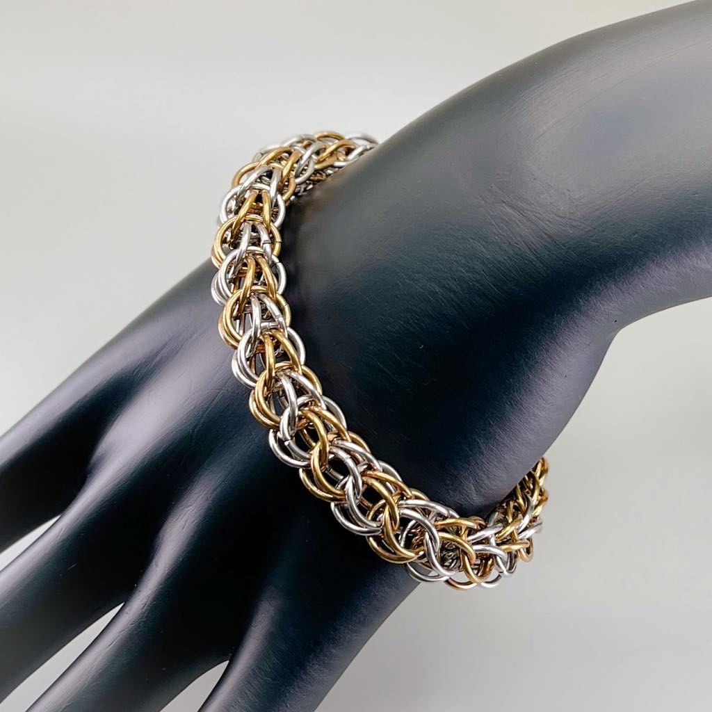 Forgeweave Dual Metal Bracelet