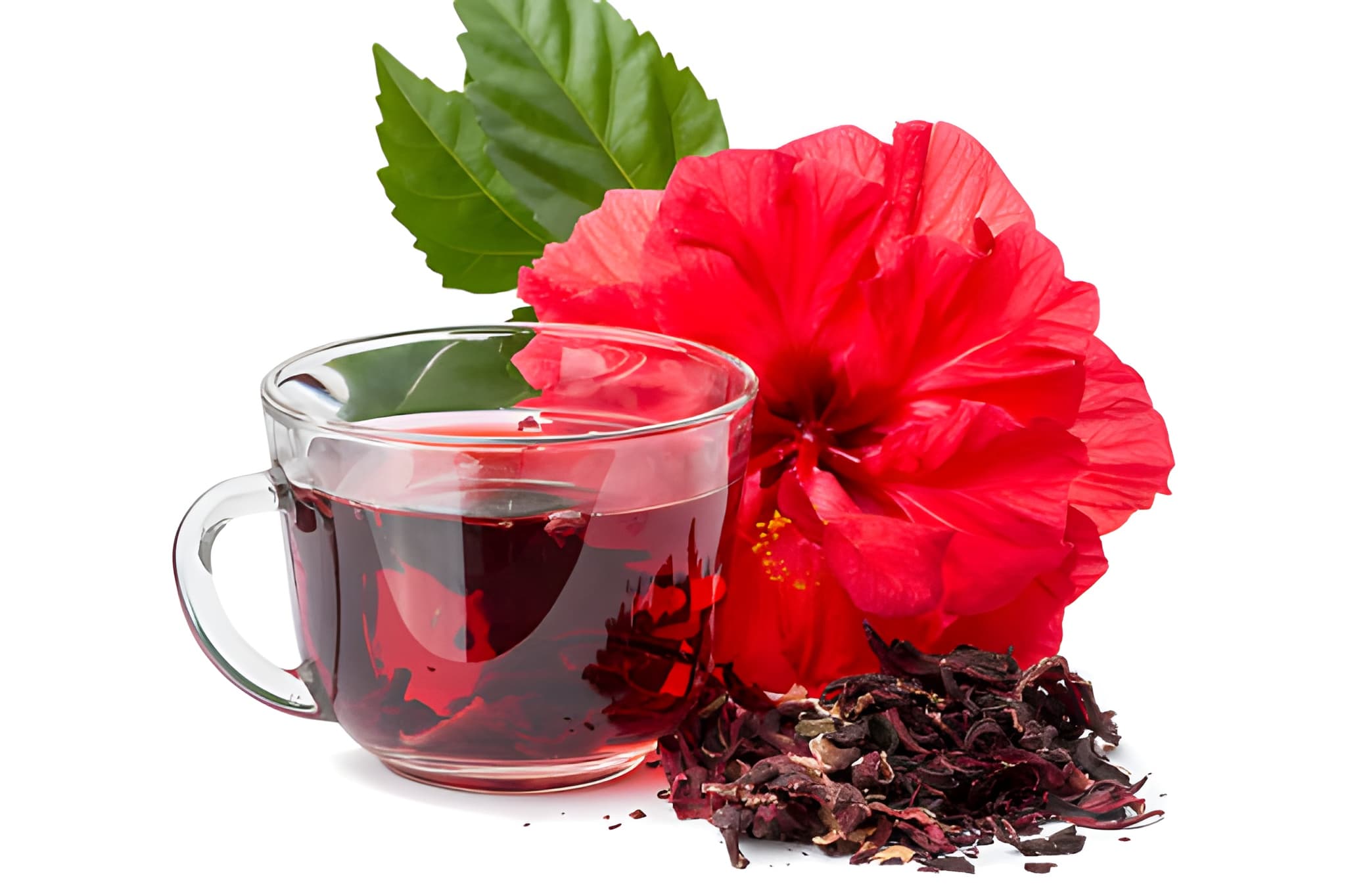 Hibiscus flower tea