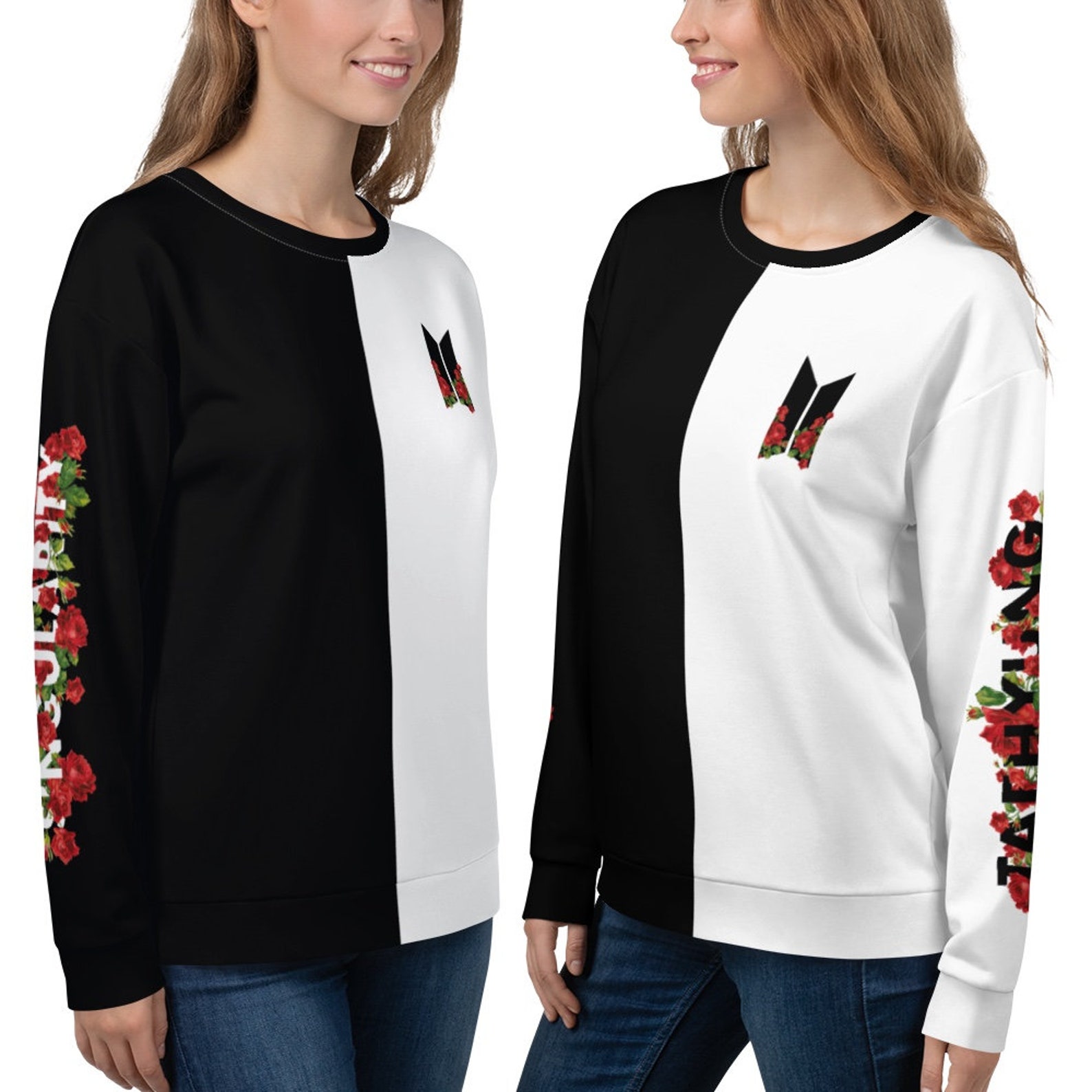 BTS V Singularity Split Sweatshirt