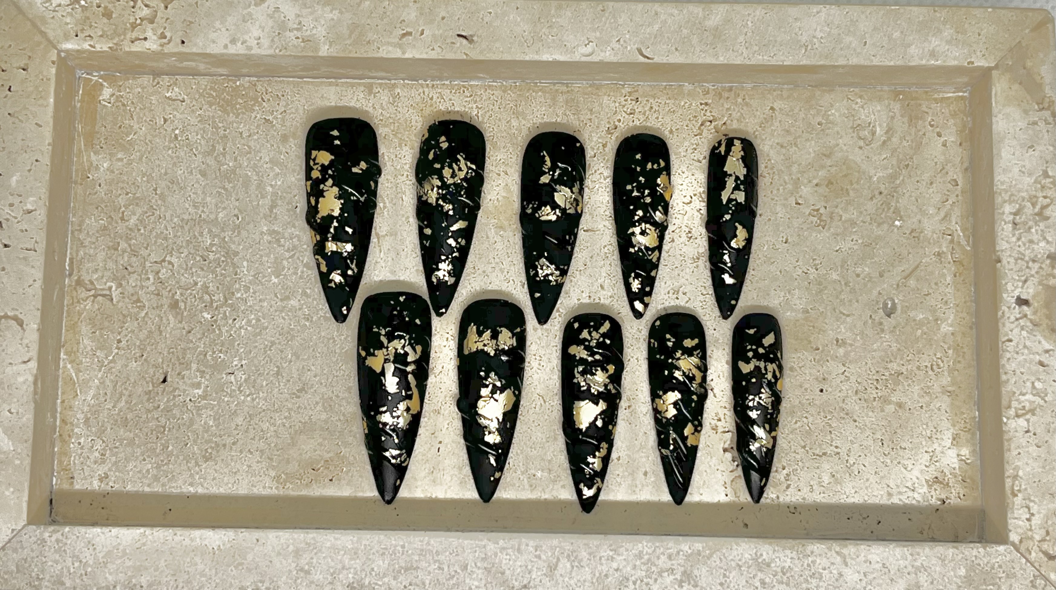 BLACK AND GOLD