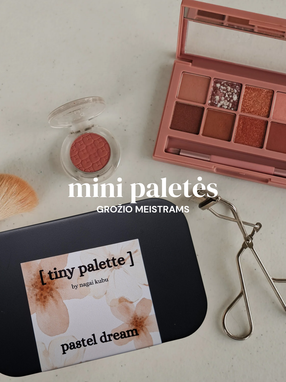 VIENKARTINĖS PALETĖS ,,PASTEL DREAM"