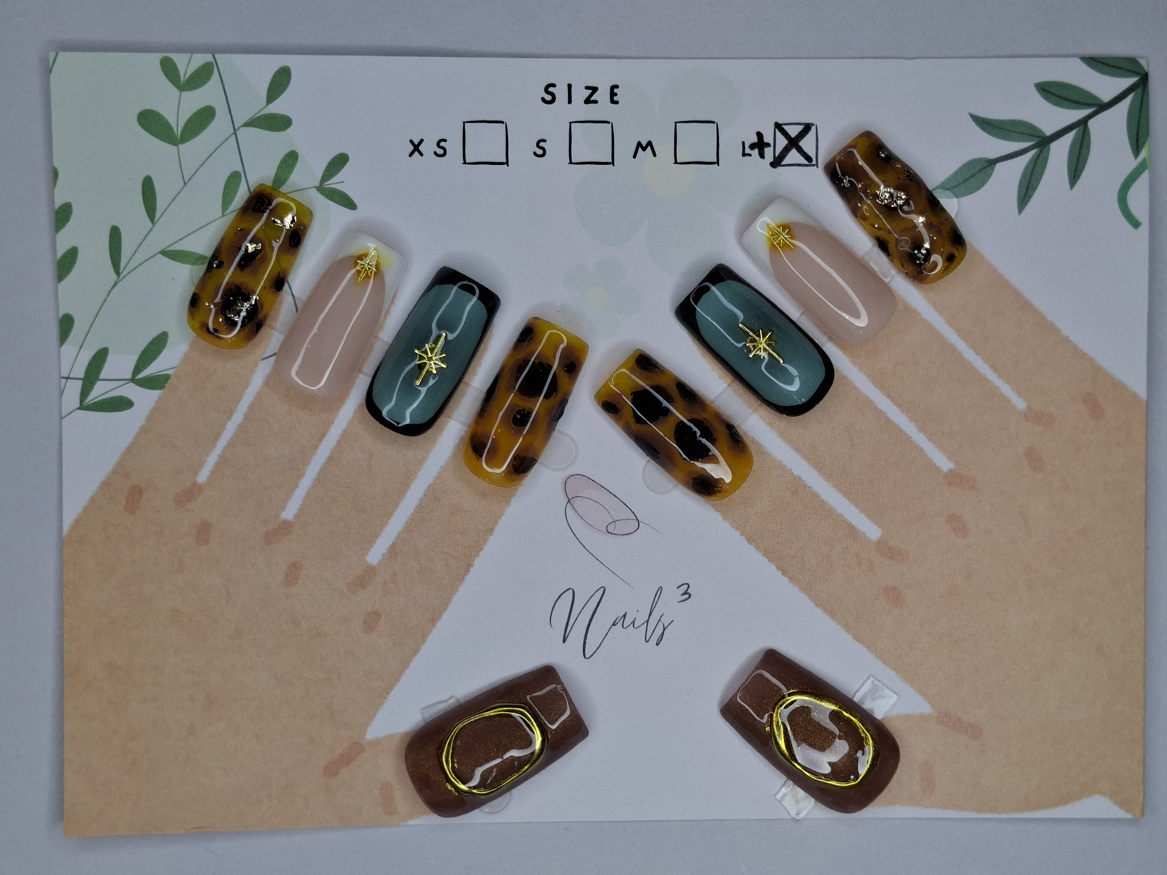 TORTOISE SHELL, L+ DYDIS