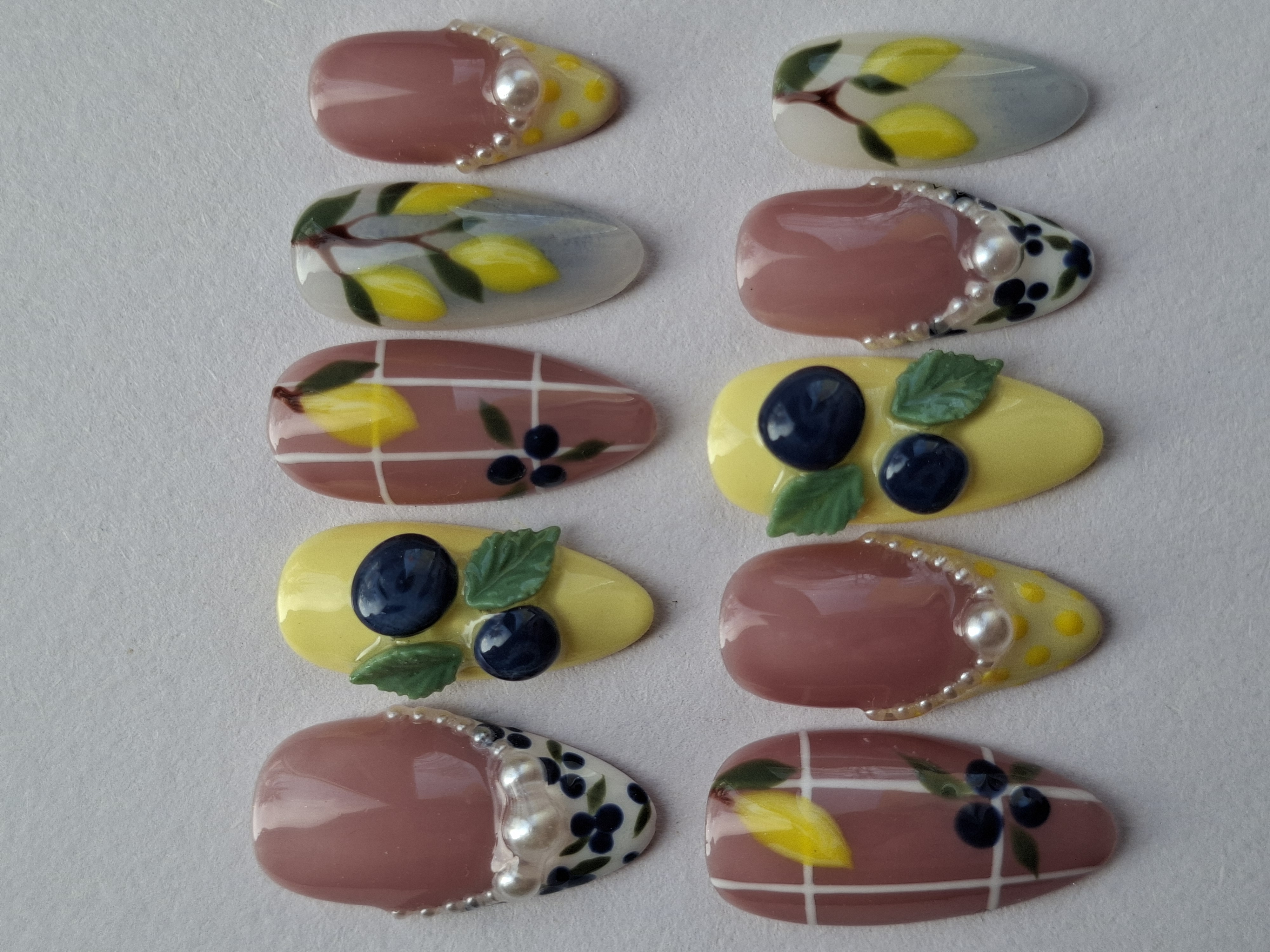 LEMONS AND BLUEBERRIES