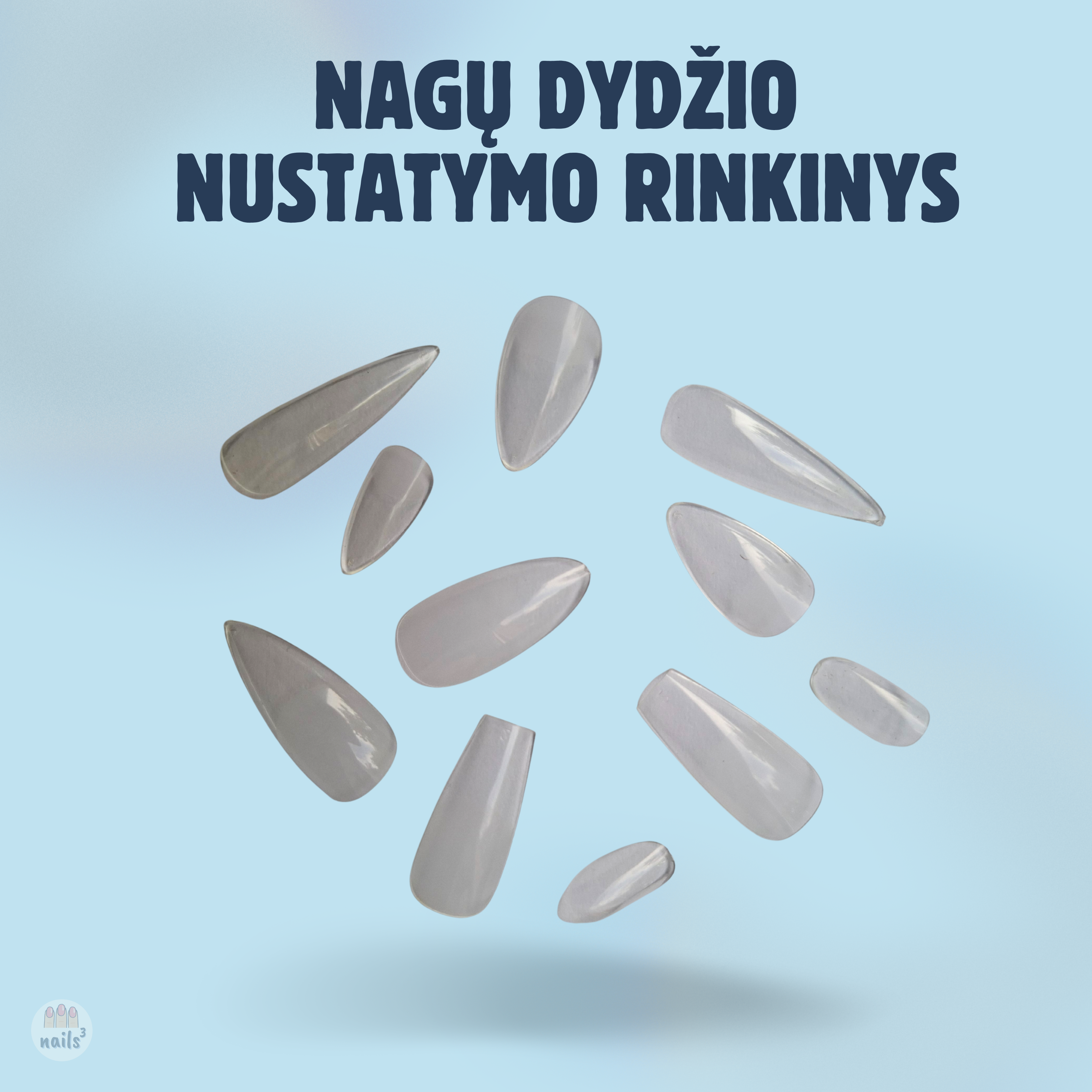 NAGŲ DYDŽIO NUSTATYMO RINKINYS