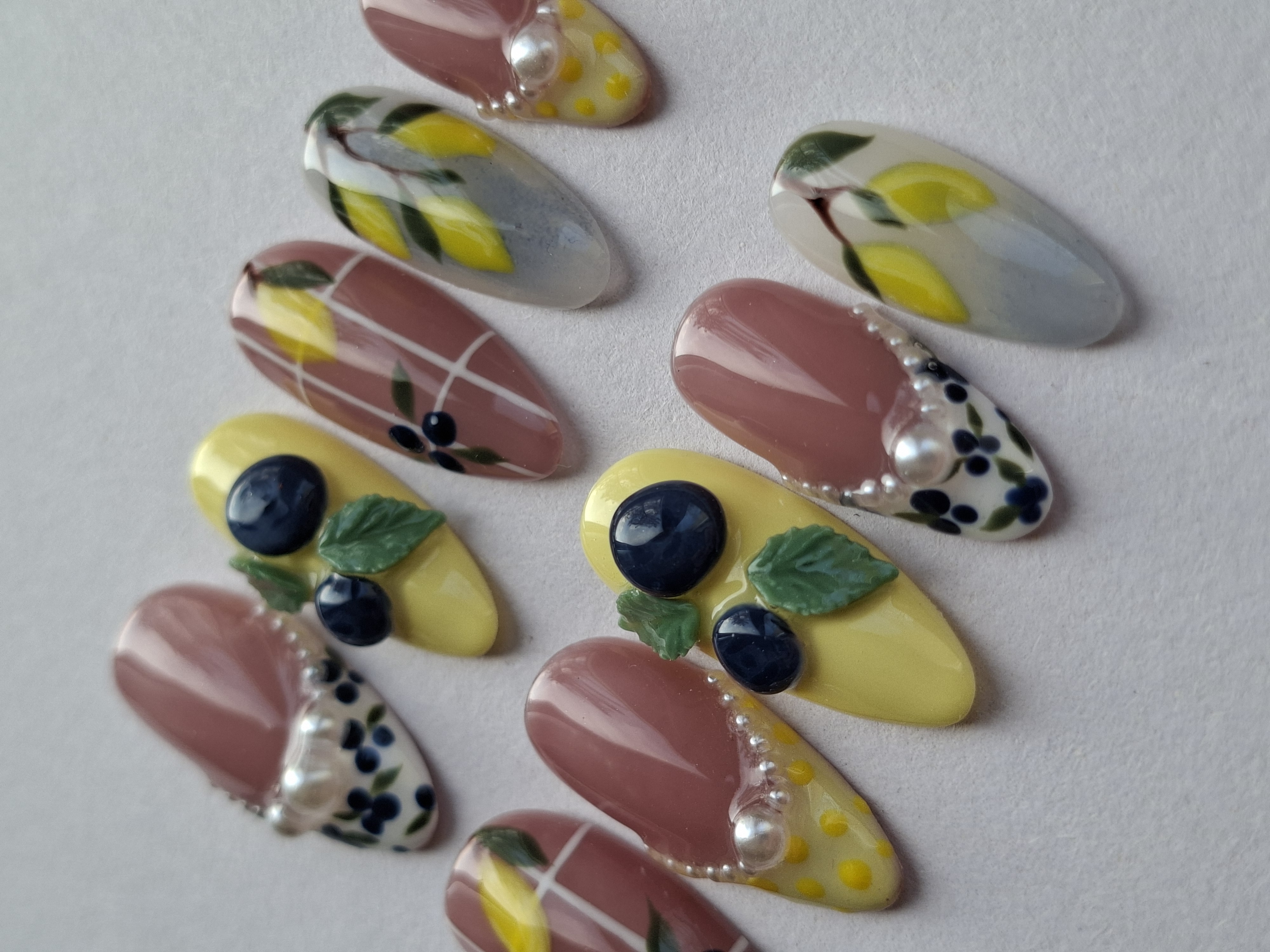 LEMONS AND BLUEBERRIES