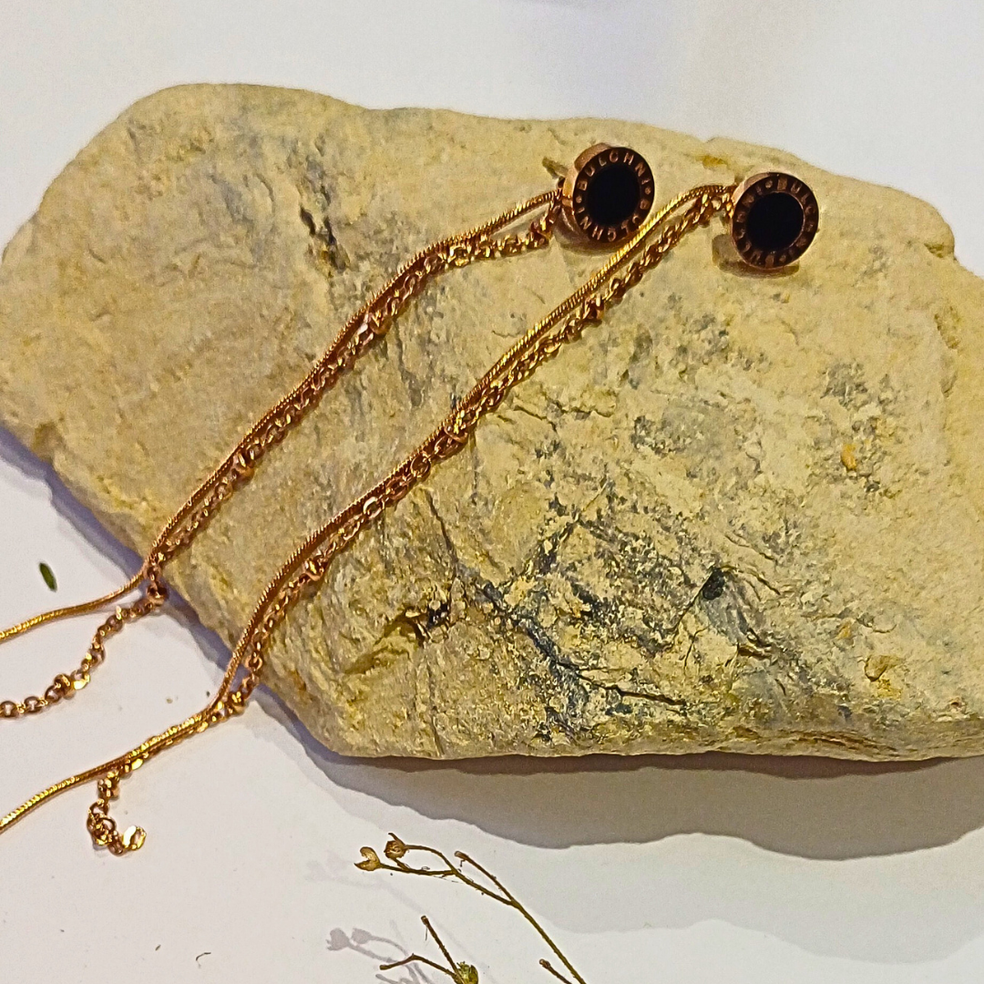 Sophisticated Smoky Quartz Threader Earrings